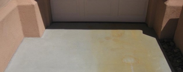 Golf Cart Battery Stain Removal
